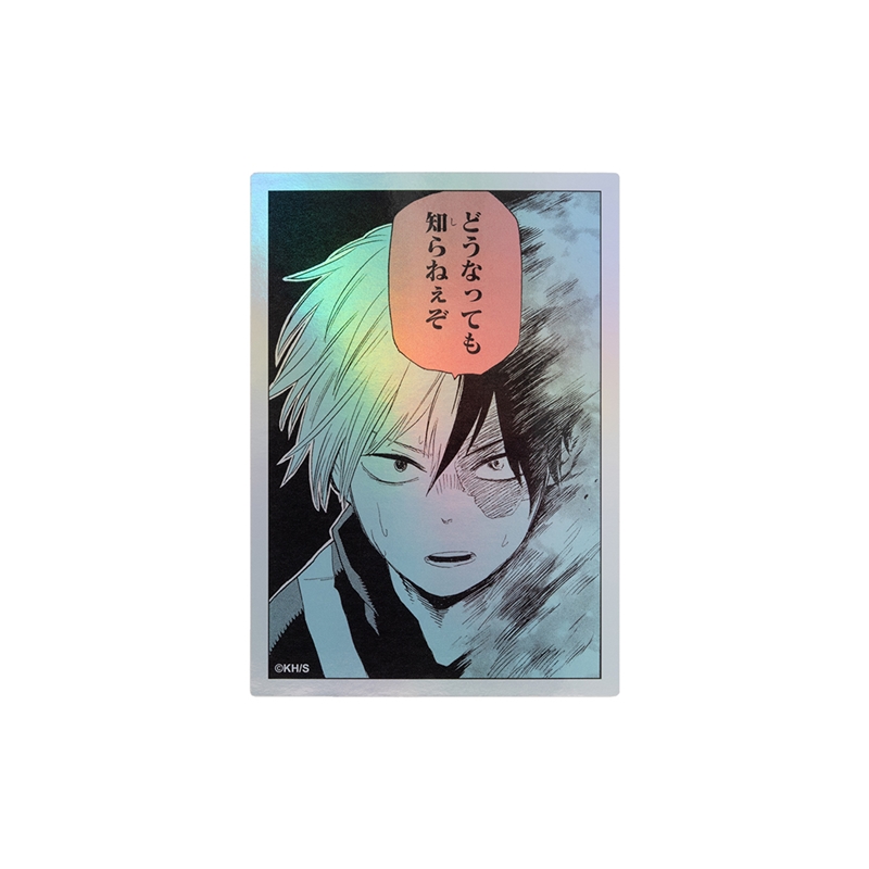 [Pre-order] [Made-to-order] JUMP Store Limited "My Hero Academia" HOLOGRAM KOMA STICKER -  Todoroki Shoto